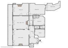 PARIS 5 / LA SARBONNE - APPARTEMENT - 5 PIECES - 3 CHAMBRES - 105 m²