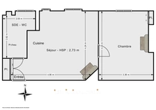 CLICHY / CENTRE VILLE<span></span>APPARTEMENT<span></span>2 PIECES<span></span>1 CHAMBRE<span></span>36 m2<span></span>330.000 €