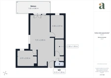 appartement 40m2 en vente dans le Quartier Saint Jacques Grasse (06130)