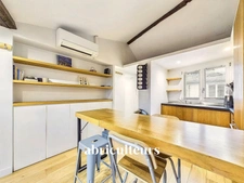 Coup de cœur - Appartement 2 pièces de 50 m² (39 m² Carrez) - Lumineux et optimisé avec balcon et mezzanine - Rue des Halles, Paris 1er