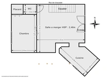 NOIRMOUTIER / HERBAUDIERE - APPARTEMENT - 3 PIECES - 2 CHAMBRES - 50M2 - 275.000€