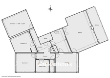 SAINT-HERBLAIN / CHÉZINE - APPARTEMENT - 4 PIÈCES - 3 CHAMBRES - 96 M2 - 260.000 €