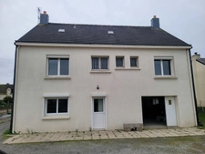 Maison de bourg à Ligné. 2 chambres + 2 possibles, Bureau, Garage