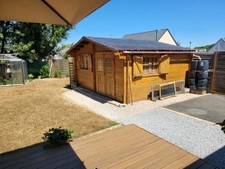 Maison 4Chs, 117m² dans le bourg, sur terrain de 500m².