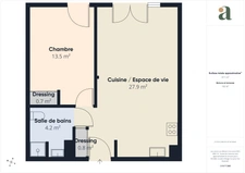 Superbe T2 de 47 m² avec plus de 100 m² d'extérieur vendu dans le quartier du Bas Borrigo à Menton (06500)