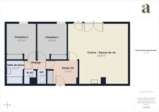 Appartement T3 - Plein sud avec terrasse - Résidence de standing à Survilliers