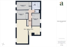 Coup de cœur : Sublime T4 (84 m²) de 3 chambres, lumineux & spacieux en vente à Survilliers (95470).