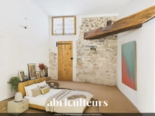Maison de village de caractère<span></span>86 m²<span></span>2 chambres + bureau<span></span>Le Pigeonnier<span></span>La Bouilladisse