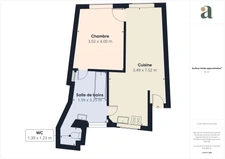 Appartement 41 m² – Lyon 1er, Presqu’île –grand potentiel