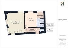 Coup de cœur pour ce 2 pièces rénové au cœur de la Presqu'île, 42 m², proche Terreaux