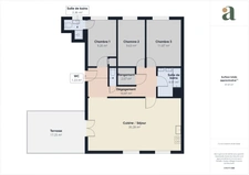 CALUIRE ET CUIRE<span></span>APPARTEMENT<span></span>4 PIÈCES<span></span>3 CHAMBRES<span></span>88 M2<span></span>375 000 €