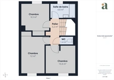 À Gennevilliers, maison familiale avec jardin, terrasse, garage et 4 chambres, à proximité du RER C et du tram T1.