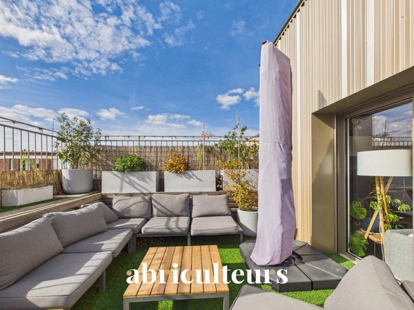 Duplex familial 4/5 pièces de 120 m² avec terrasses — dernier étages — Asnières-sur-Seine