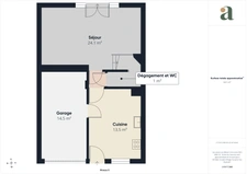 À Gennevilliers, maison familiale avec jardin, terrasse, garage et 4 chambres, à proximité du RER C et du tram T1.