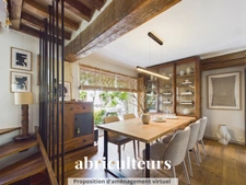 Maison Historique de Charme 103 m² – Cour Pavée & Terrasse – en vente à Le Pecq (78230)