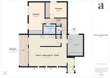 Appartement 4 pièces 76 m² avec loggia, parking et cave — Argenteuil