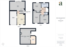 À Gennevilliers, maison familiale avec jardin, terrasse, garage et 4 chambres, à proximité du RER C et du tram T1.