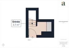 Appartement T3 Duplex<span></span>Dernier étage avec vue dégagée<span></span>Proche Tramway T2 Pont de Bezons