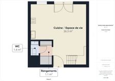 Charmant duplex avec jardin privatif et terrasse – secteur recherché de la Colonie, Argenteuil