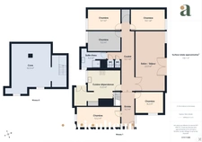 Maison familiale de plain pied - 5 chambres - 134 m²  - avec jardin, terrasse et 3 stationnements — Bezons