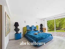 Maison d'architecte récente de plain pied - vue dégagée sur nature en vente à Vaugrigneuse (91640)