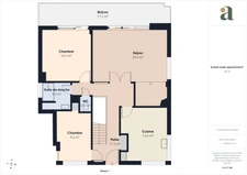 Appartement 3/4 pièces de 94 m² avec garage – Argenteuil