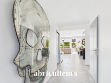 Maison d'architecte récente de plain pied<span></span>vue dégagée sur nature