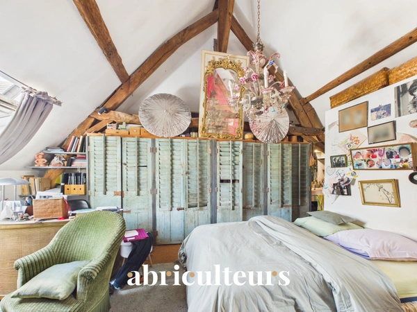 Vente Maison Historique de Charme 103 m²<span></span>Cour Pavée & Terrasse<span></span>Le Pecq (78230)