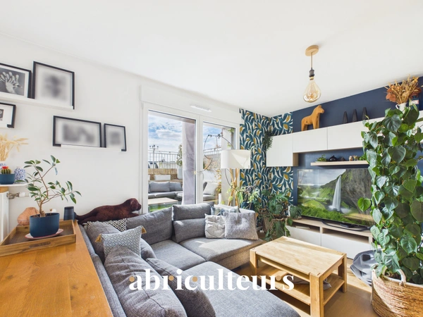 Duplex familial 4/5 pièces de 120 m² avec terrasses — dernier étages — Asnières-sur-Seine