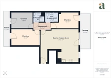 Appartement 4 pièces avec terrasse, balcon et parking<span></span>Argenteuil (95100)