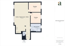 EXCLUSIVITÉ – Appartement familial traversant  secteur prisé