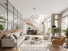Eaubonne – Duplex 3 pièces de 68m² avec terrasse, 2 parkings et gare à 1 minute