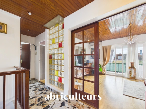 Appartement duplex 125m²  avec balcon, parking et cave en vente à Argenteuil 95100