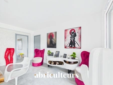 Maison d'architecte récente de plain pied<span></span>vue dégagée sur nature