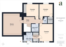 Maison familiale de 156 m² avec jardin et terrasse aux Coteaux à Argenteuil (95100)