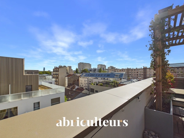 Duplex familial 4/5 pièces de 120 m² avec terrasses — dernier étages — Asnières-sur-Seine