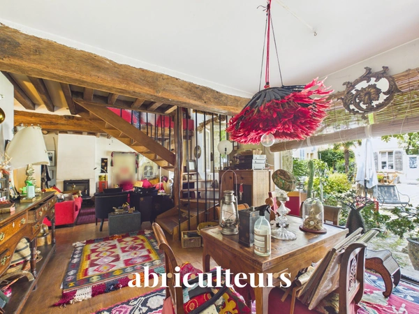 Vente Maison Historique de Charme 103 m²<span></span>Cour Pavée & Terrasse<span></span>Le Pecq (78230)