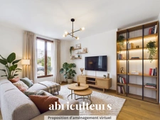 Saint-Denis (93210) – Appartement 2 pièces traversant de 36 m² avec cave, à proximité du métro ligne 12