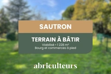 Grande parcelle à bâtir en plein cœur de Sautron<span></span>Terrain viabilisé dans un environnement calme<span></span>Sautron