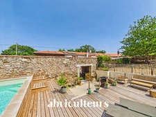 Maison ancienne de charme en parfait état - 3 chambres, jardin et piscine - La Martinière / Le Pellerin