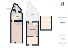 Maison ancienne au coeur de Basse-Indre<span></span>2 chambres & lumineuse terrasse<span></span>rue Albert Thomas à Indre 44610