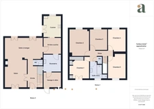 Maison familiale 5 chb au cœur d'un environnement paisible<span></span>140m², 5 grandes chambres et un jardin bien exposé<span></span>rue du Mékong à Saint-Herblain 44800