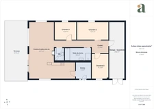 Belle maison contemporaine de 120 m² dans la verdure en vente à: Les Touches (44390)
