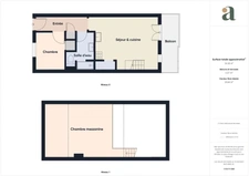 Appartement 2 chambres avec balcon vue mer<span></span>Rue de la Pointe à l'Herbaudière
