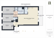 Appartement familial<span></span>Balcon<span></span>Parking<span></span>île de nantes<span></span>Rue de la Tour d’Auvergne