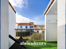 Appartement 2 chambres avec balcon vue sur mer en vente à  Rue de la Pointe à l'Herbaudière (85330)