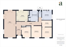 Maison 3 chambres en parfait état - Très grande parcelle boisée - Couëron 44220