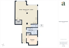 Esprit loft - Appartement 2 pièces - 56m² - Nice Poètes