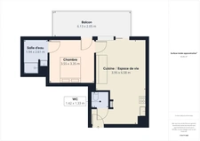 Charmant Appartement de 2 Pièces avec Balcon et Parking<span></span>Capbreton