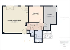 3 pièces lumineux avec grand jardin et parking - rue Gilbert Rousset Asnières sur Seine